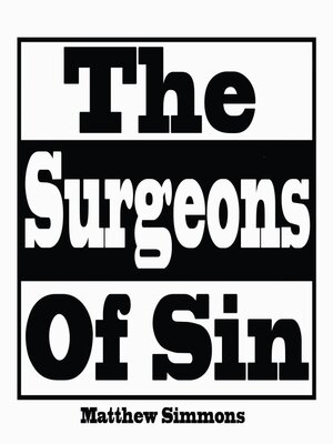 cover image of The Surgeons of Sin